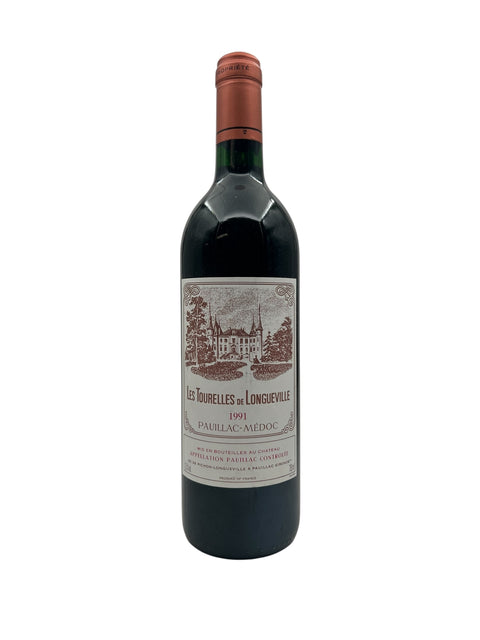 Bouteille des Tourelles de Longueville Pauillac 1991