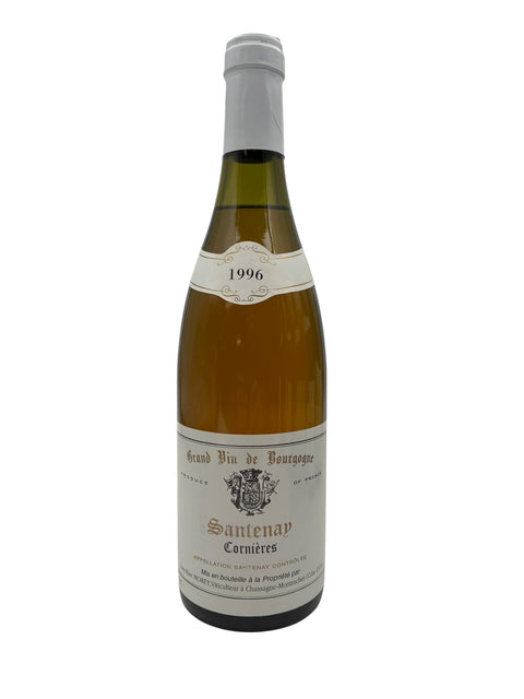 Bouteille de vin blanc Santenay Morey 1996