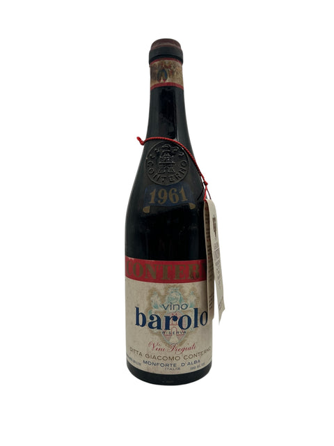 Bouteille de Barolo Giacomo Conterno 1961