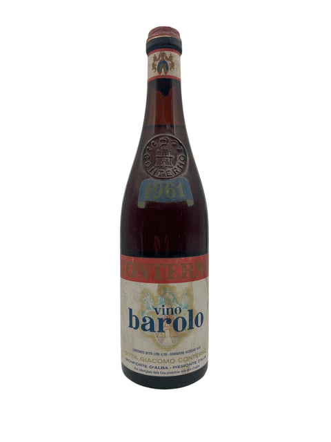 Bouteille de Barolo Giacomo Conterno 1961