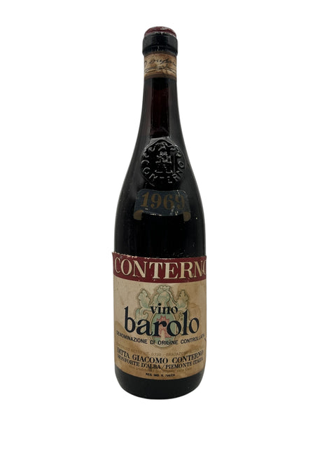 Bouteille de Barolo Giacomo Conterno 1969