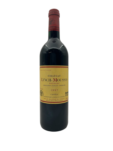 Bouteille de vin rouge Château Lynch-Moussas 1997