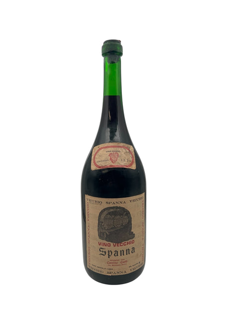 Bouteille de vin rouge Spanna Cantine Ciuti 1974