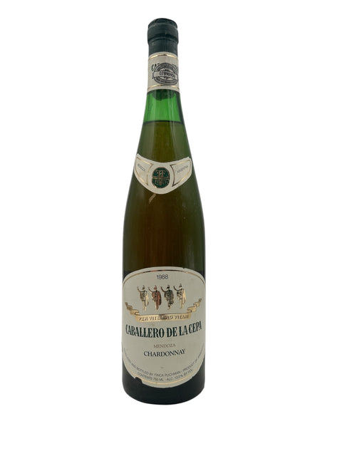 Bouteille Caballero de la Cepa Chardonnay de 1988 de Finca Flichman