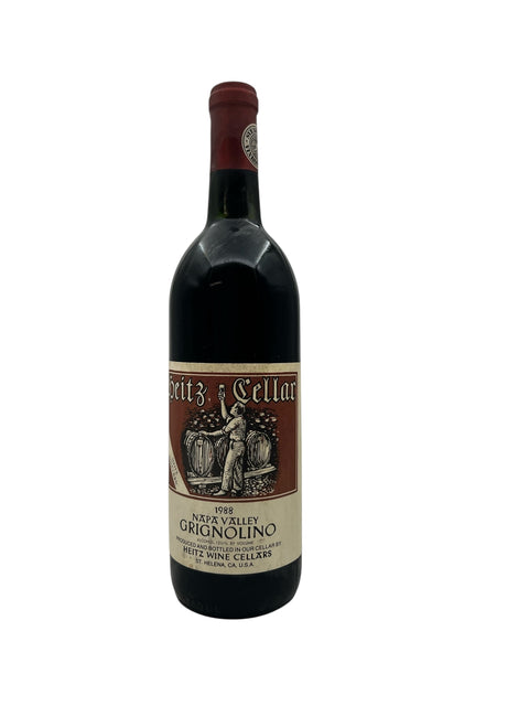 Bouteille de vin rouge Grignolino Heitz Cellar 1988 de Napa Valley