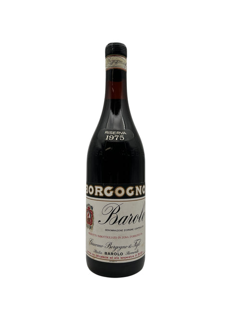 Bouteille de vin rouge Barolo Borgogno 1978