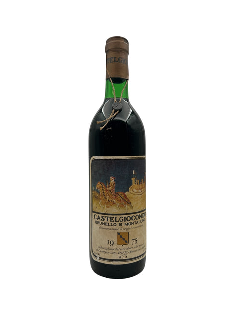 Bouteille de Brunello di Montalcino Castelgiocondo 1975