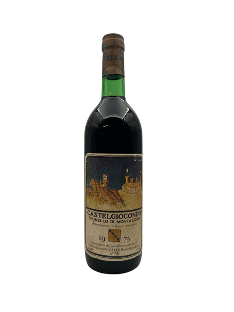 Bouteille de Brunello di Montalcino Castelgiocondo 1975