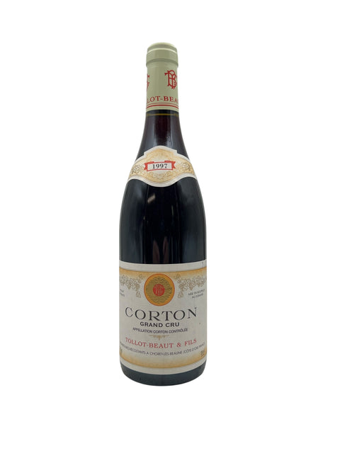 Corton Grand Cru 1997 de la bouteille Tollot-Beaut