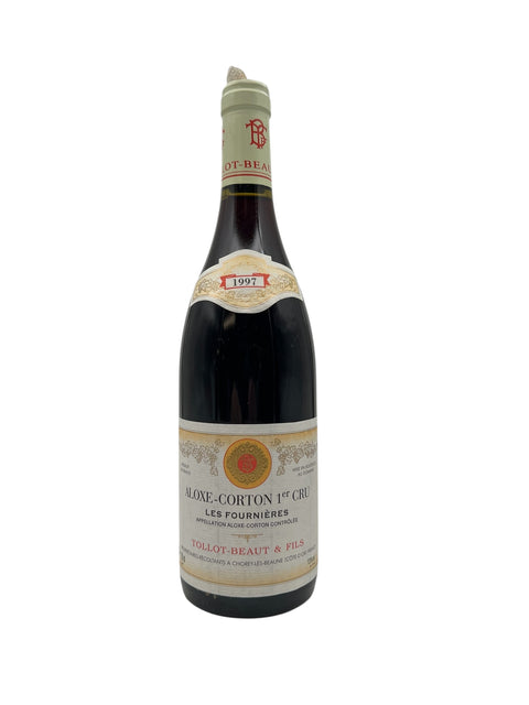 Bouteille de vin rouge Aloxe-Corton Tollot-Beaut 1997