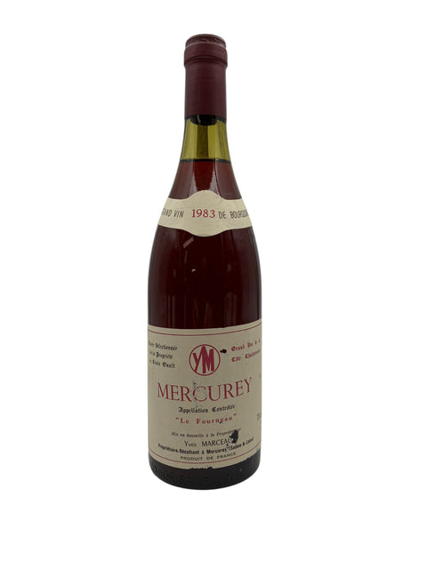 Bouteille de vin rouge Mercurey Yves Marceau 1983