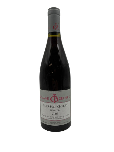 Bouteille de Nuits Saint Georges 2003 Domaine de l'Arlot
