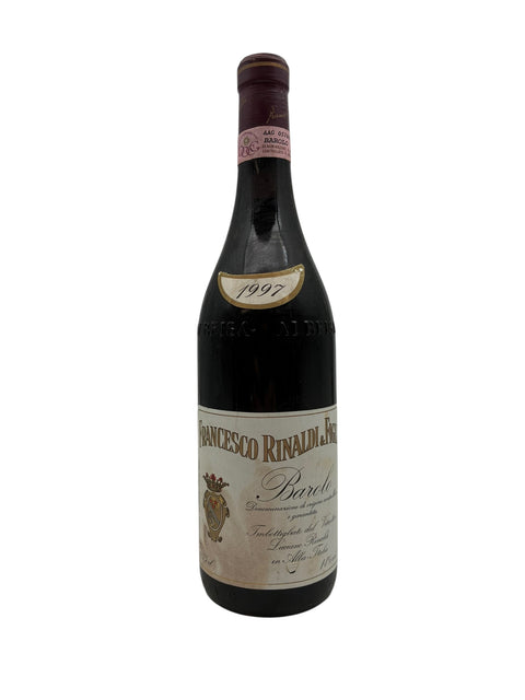 Bouteille de vin rouge Barolo Francesco Rinaldi 1997 d'Italie
