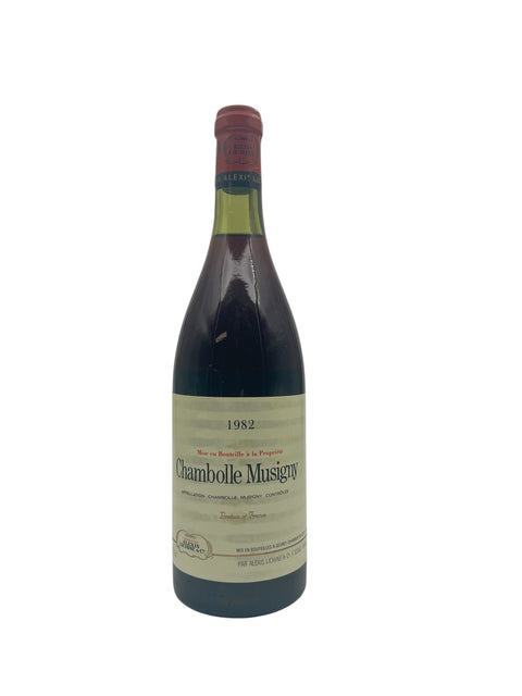 Bouteille de Chambolle Musigny 1982 d'Alexis Lichine