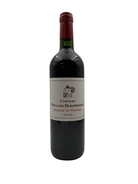 Bouteille de vin rouge Pavillon Beauregard Château 2009
