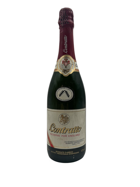 Bouteille de vin mousseux Contratto Réserve 2019