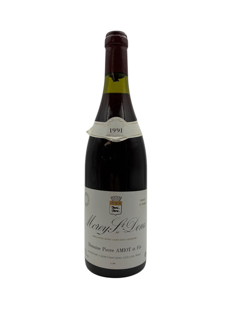 Bouteille de Morey-St-Denis 1991 du Domaine Pierre Amiot
