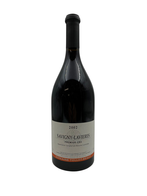 Bouteille de Savigny-Lavières Premier Cru 2002 du Domaine Tollot-Beaut