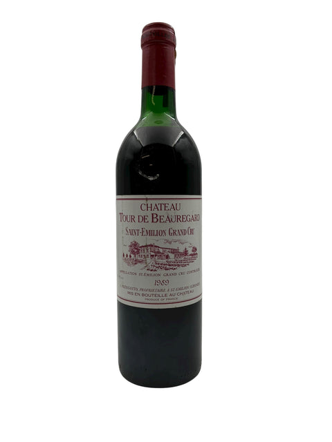 Bouteille de Château Tour de Beauregard 1989 Saint-Émilion Grand Cru