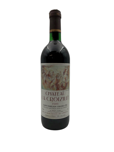 Bouteille de Château La Croizille 1989 Saint-Emilion Grand Cru
