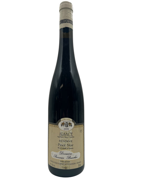 Bouteille de vin rouge Pinot Noir Domaine Barmès Buecher 1999