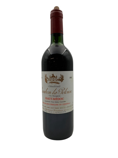 Bouteille de vin rouge Château Cambon la Pelouse 1988