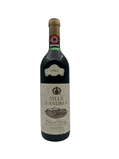 Bouteille de Chianti Classico Villa S Andrea 1983