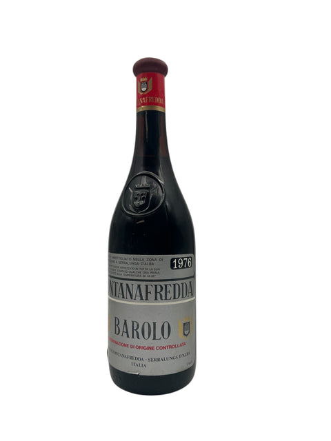 Bouteille de Barolo de Fontanafredda millésime 1976