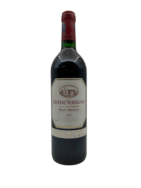 Bouteille de vin rouge Château Verdignan 1993 du Haut-Médoc
