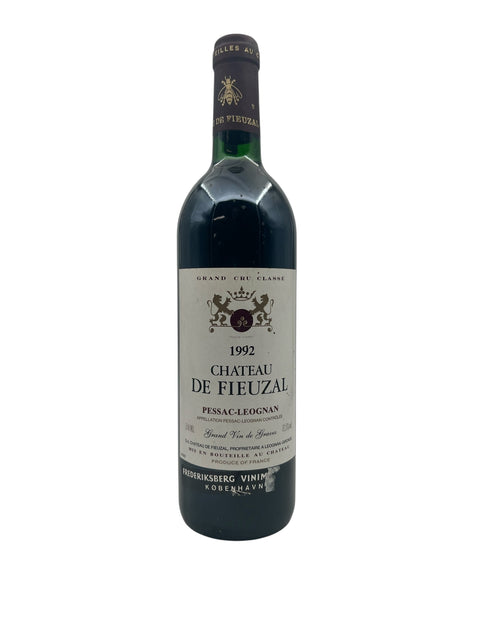 Bouteille de vin rouge Château de Fieuzal 1992 de Pessac-Léognan