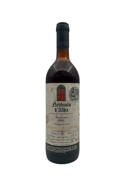 Bouteille de Nebbiolo d'Alba Cantina del Nebbiolo 1980