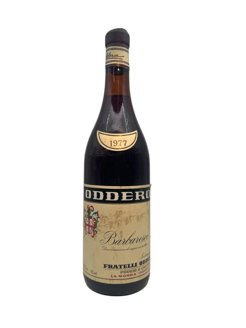Bouteille de Barbaresco Fratelli Oddero 1977
