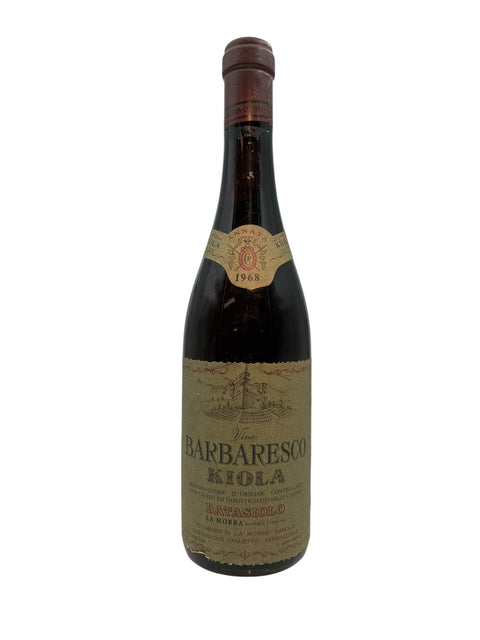 Bouteille de vin rouge Barbaresco Kiola 1968 de Batasiolo
