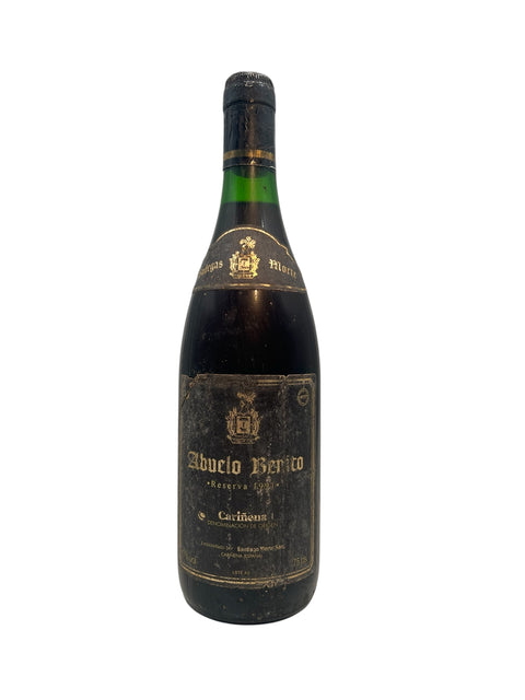 Bouteille d'Abuelo Berico Bodegas Monte 1981