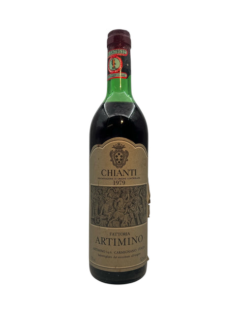 Bouteille de Chianti Fattoria Artimino 1979
