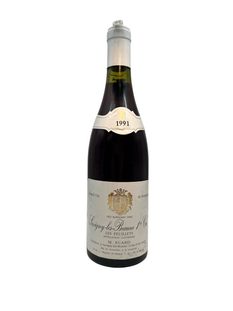 Bouteille Savigny-lès-Beaune M. Ecard 1991