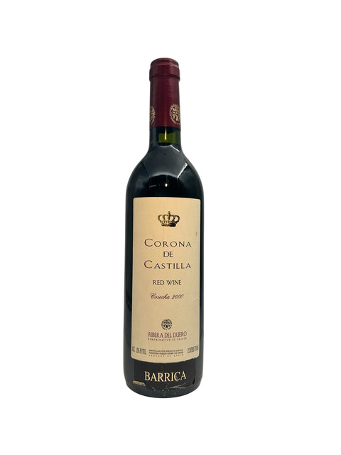 Corona de Castilla Barrica 2000 bouteille de vin rouge
