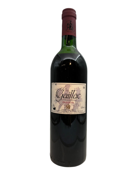 Bouteille de vin rouge Gaillac Passion 1998