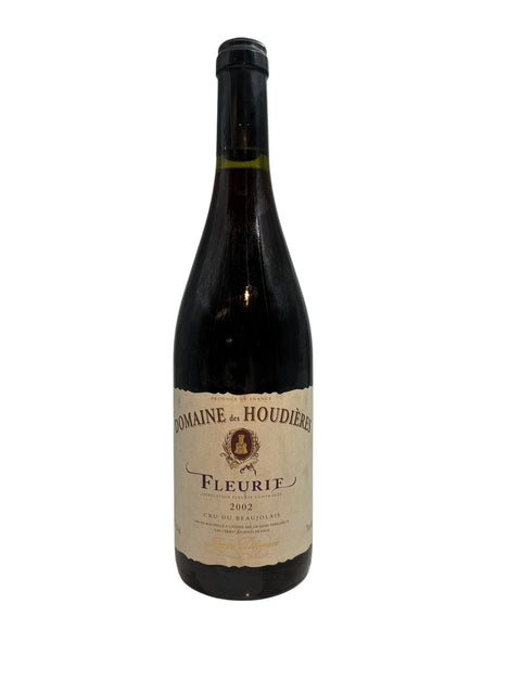 Vin rouge Fleurie du Domaine des Houdières bouteille 2002