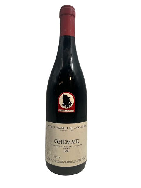 Bouteille de Ghemme Antichi Vigneti di Cantalupo 1983