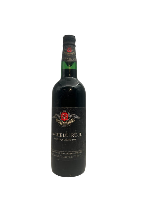 Bouteille de vin rouge Anghelu Ruju Sella & Mosca 1986