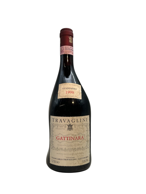 Bouteille de Gattinara Travaglini 1998