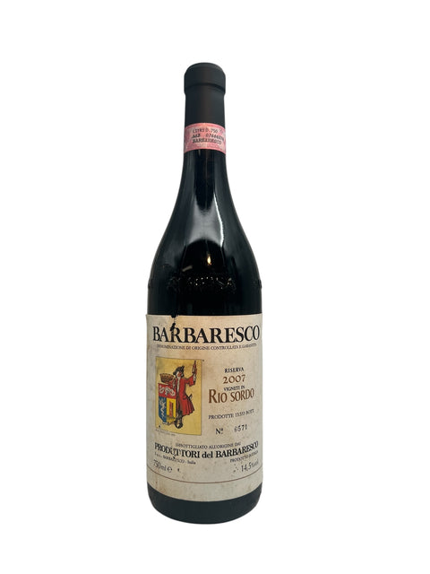 Vin rouge Barbaresco des Produttori del Barbaresco millésime 2007