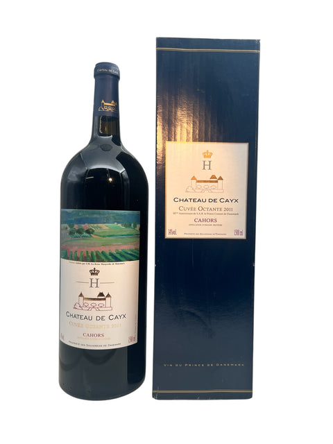 Château de Cayx Cuvée Octante 2011 vin rouge avec coffret cadeau