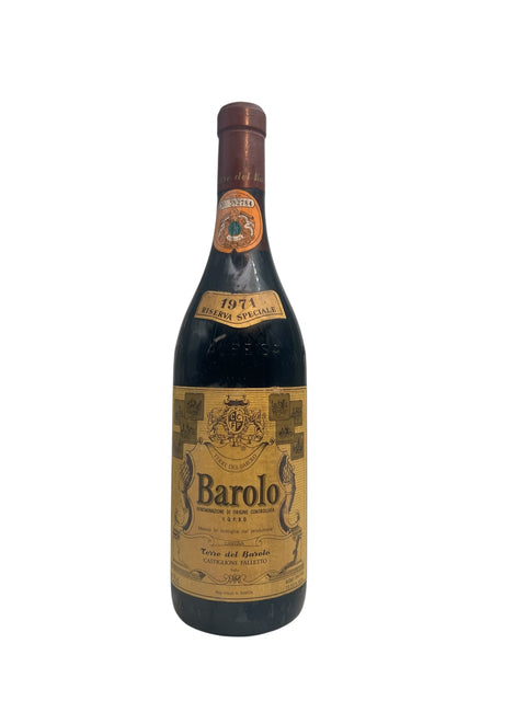 Bouteille de Barolo Terre del Barolo 1971