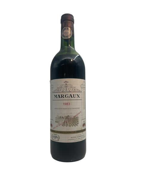 Bouteille Margaux Alexis Lichine 1983