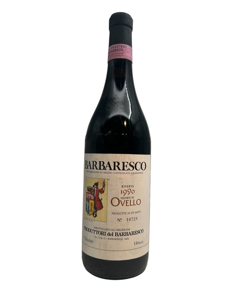Bouteille de Barbaresco 1990 de Produttori del Barbaresco