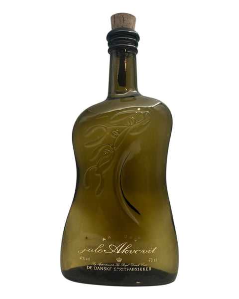 Bouteille de Jule Akvavit de De Danske Spritfabrikker avec bouchon en liège