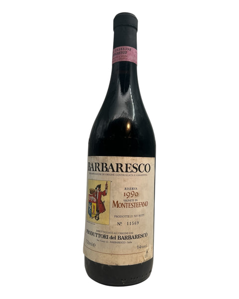 Vin rouge Barbaresco de 1990 par Produttori del Barbaresco