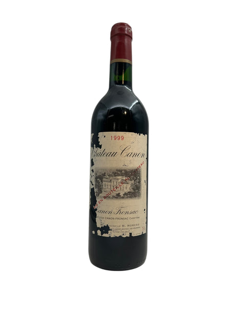 Bouteille de vin rouge Canon Fronsac H. Horeau 1999